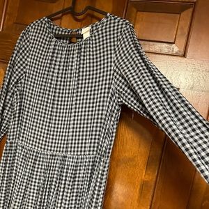 H&M Gingham Midi Dress